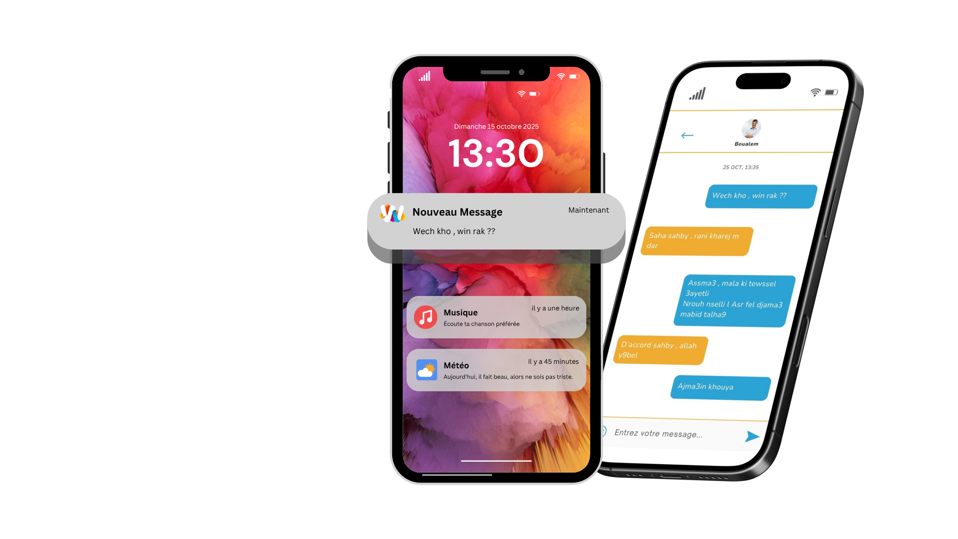 WeshDz App Interface